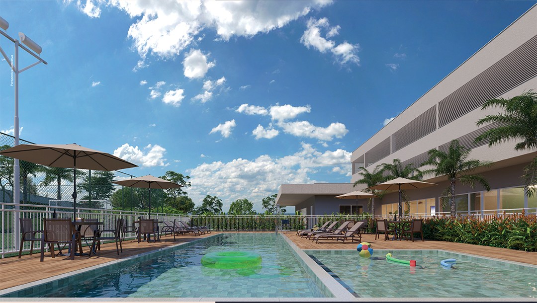 Piscinas para adultos e crianças do Eleva Residence Riva