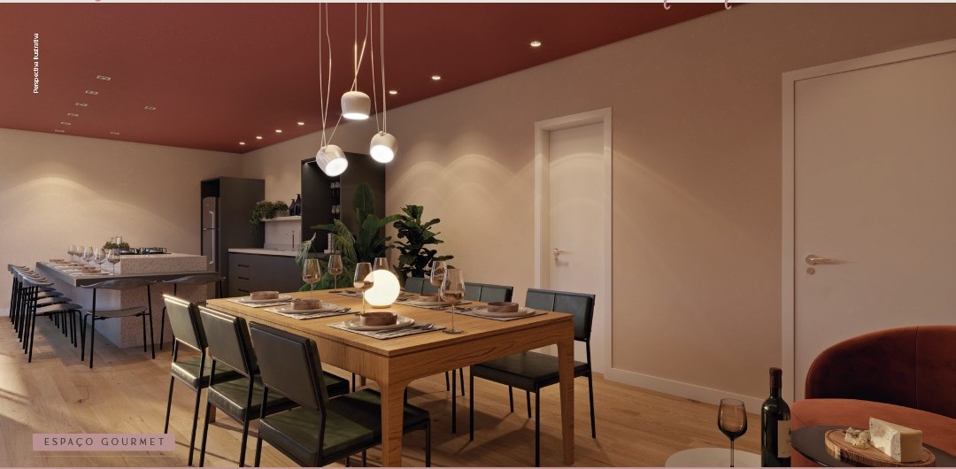 Espaço gourmet do Essenza Home Riva
