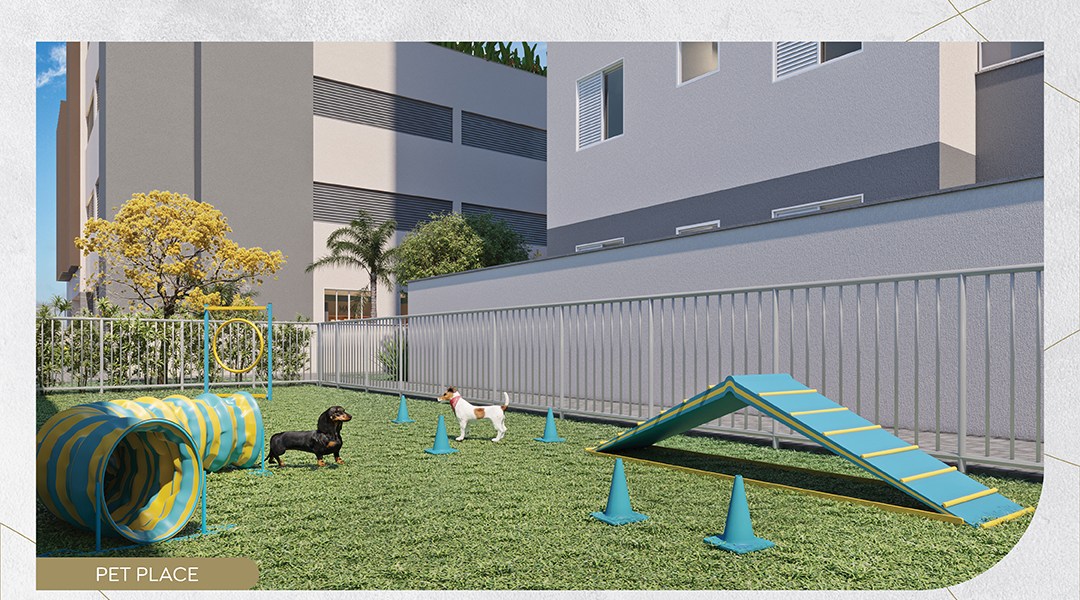 Pet place do Neopampulha Residence Riva
