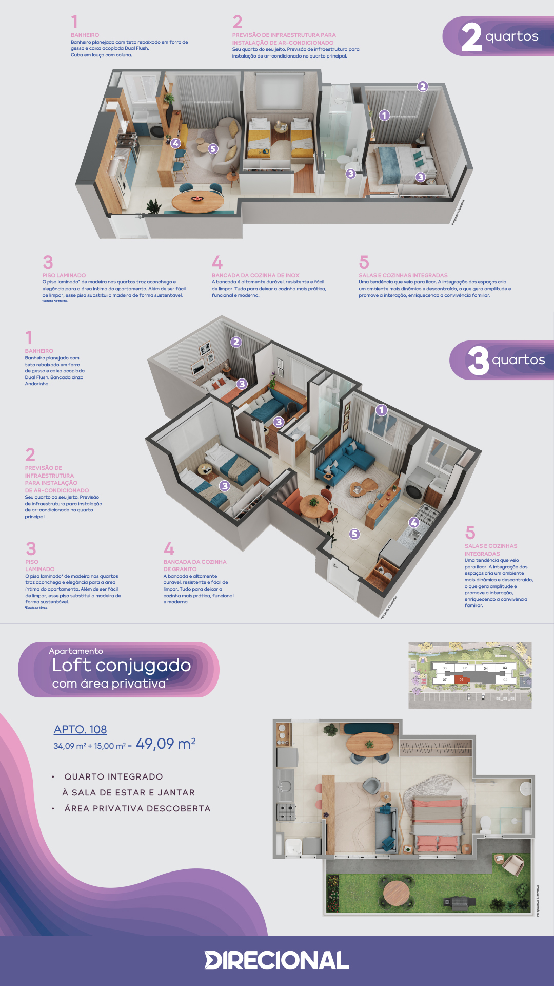 Espaços Movimento, Conexão e Brincar